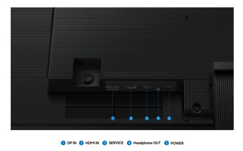 Монитор Samsung LS32H700 32" VA LED 60 Hz, 5 ms GTG, 3840x2160, 300 cd/m2 Display Port 1.4 HDMI 2.2, Black
