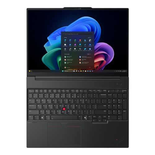 Лаптоп Lenovo ThinkPad E16 G4, Intel Core Ultra 5 325 (up to 3.40GHz, 12MB), 16" WUXGA, 32GB, 512GB SSD, Intel Graphics, BT 5.4,Wi-Fi 7 2x2 BE, Wired Ethernet, FPR, 1080PFHD Hybrid, 4 Cell, 65W, DOS, 3YR Onsite