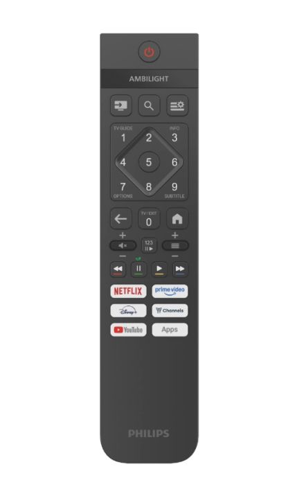 Телевизор Philips 43PUS7000/12, 43" 4K UHD DLED, 3840 x 2160p, 60Hz, DVB-T/T2/T2-HD/C/S/S2, Pixel Precise Ultra HD, HDR10+, HLG, Titan OS, Dolby Atmos, 3*HDMI, 2*USB, 802.11ac, BT 5.2, 20W RMS, Black