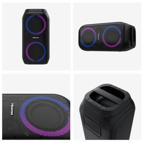 Аудио система Hisense Party speaker 2.0 Ch., 160W, BT, 12h play, Black