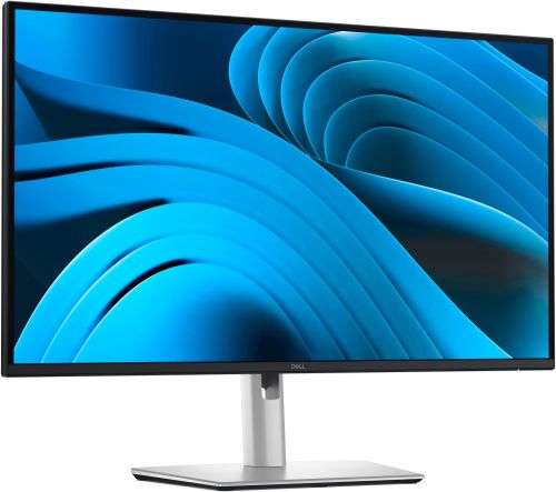 Монитор Dell P2725DE, 27" WQHD LED, IPS Anti-Glare, 5ms, 100 Hz, 1500:1, 350 cd/m2, 2560x1440, 99% sRGB, USB-C Hub, 3x USB 5Gbps Type-A, HDMI, Display Port, Power Delivery 90w, RJ45, Height Adjustable, Pivot, Swivel, Tilt, Black