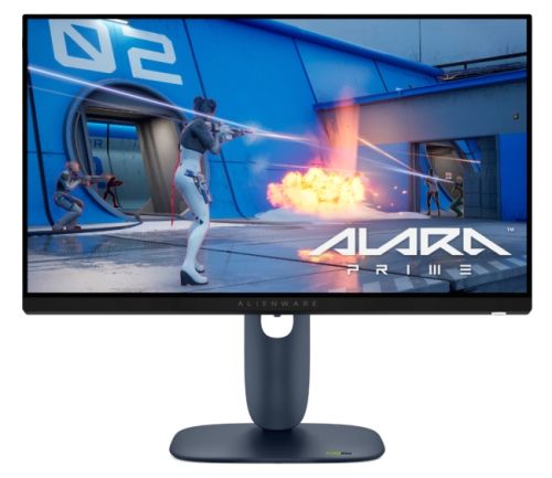Монитор Dell Alienware AW2525HM, 25" LED, IPS AG, Full HD ( 1920 x 1080 ), 0.05 ms GtG, AMD FreeSync, NVIDIA G-SYNC, 1000:1, 400 cd/m2, 320Hz, HDMI, DP, USB 5Gbps, USB-A, Height Adjustable, Pivot, Swivel, Tilt, Black