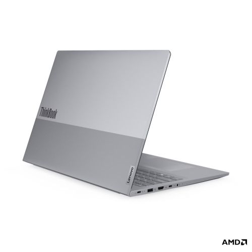 Лаптоп Lenovo ThinkBook 16 G9 AMD Ryzen 7 250 (up to 5.1GHz, 16MB), 32GB (16+16) SODIMM DDR5-5600, 512GB SSD, 16" WUXGA (1920x1200) IPS AG, AMD Radeon 780M Graphics, FHD&IR Cam, Backlit KB, WLAN, BT, 3 cell, DOS, 3Y CCI