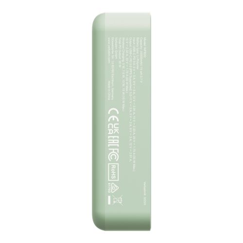 Външна батерия Verbatim Charge 'n' Go Essentials Power Bank Magnetic Wireless 20000mAh Green