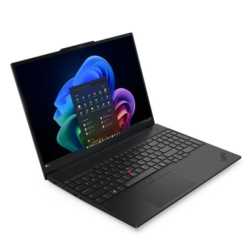 Лаптоп Lenovo ThinkPad E16 G4 Intel Core Ultra 7 355 (up to 4.7GHz, 12MB), 2x16GB DDR5-5600, 1TB SSD, 16" WUXGA (1920x1200) IPS AG,  Intel Graphics, FHD 1080p&IR Cam, Backlit KB, WLAN, BT, FPR, DOS, 3Y Onsite