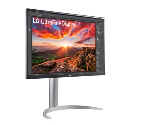 Монитор LG 27UP850K-W, 27" UltraFine UHD, IPS 4K , 5ms, 1200:1, 400cd/m2, 3840 x 2160, DCI-P3 95%, HDR 400, HDMI, USB-C, PD- 96 W, DisplayPort, Reader mode, Dynamic Action Sync, Tilt, Height (Range), Swivel, Speacers 2x5W, LG Switch, Black