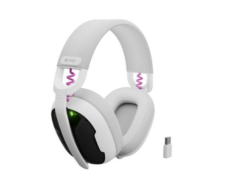 Слушалки Fury Gaming Headset, Fukiya F6, Wireless With Microphone, White