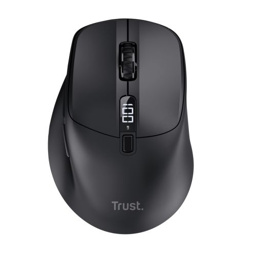 Мишка TRUST Zevo Fast Rechargable Multi-Wireless Mouse Black
