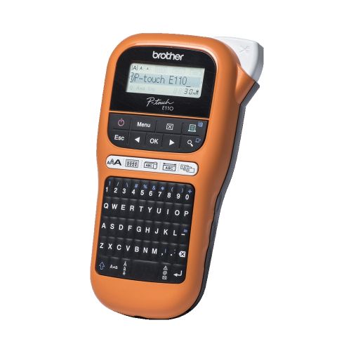 Етикираща система Brother PT-E110VP Labelling system  Brother PT-E110VP Labelling system - with Cyrillic
