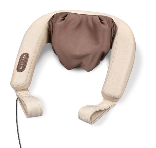 Масажор Beurer MG 153 4D neck massager, Penetrating kneading massage, 4D massage heads, washable cover, heat function, 2 intensity levels + 1 massage mode