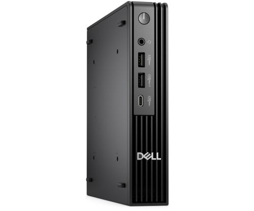 Настолен компютър Dell Pro Micro Plus QBM1250,Intel Core Ultra 7 265 (13 TOPS NPU, 20 cores, up to 5.3GHz), 16 GB: 1 x 16 GB, DDR5, up to 5600 MT/s, 512GB SSD TLC, Integrated Graphics, Wi-Fi 6E, Keyboard&Mouse, 180W, Ubuntu, 3Y PS