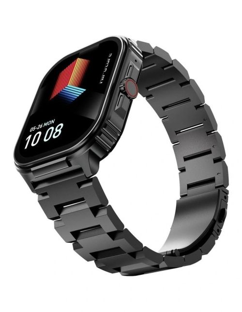 Часовник HiFuture Ultra 3 Pro Black, 2.04" IPS, 368x448, Bluetooth Call, IP68 Waterproof, 24/7 True Heart Rate & Blood Oxygen Sensor, Up to 7 days daily use, 100+ Sports Mode