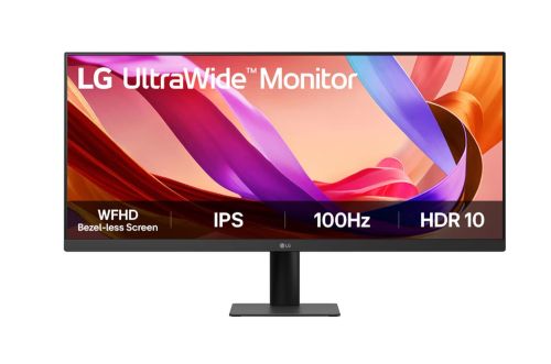 Монитор LG 29U511A-B, 29" UltraWide 21:9, IPS , 100 Hz, 5ms, 1000:1, 250cd/m2, WFHD 2560x 1080, sRGB 99%, HDR 10, HDMI, DP, Reader mode, Dynamic Action Sync, LG Switch, Tilt, LG Switch, Black