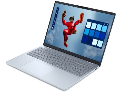 Лаптоп Dell 16 Plus DB16250, Intel Ultra 7 256V (47 TOPS NPU, 8 cores, up to 4.8 GHz), 16.0" 2.5K (2560x1600) WVA/IPS 300nits AG, 16 GB: LPDDR5x, 8533 MT/s (onb), 512GB M.2 SSD, Intel Arc, FHD Cam and Mic, Wi-Fi 7, Backlit Kb, Win11 Pro, Ice Blue, 3Y CI