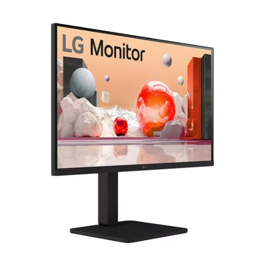 Монитор LG 27BA550-B, 27" IPS LED AG,  5ms GTG, 1300:1, 250cd/m2, Full HD 1920x1080, 100Hz, sRGB 99%, Usb Hub, D-Sub,  Display Port, HDMI, Speakers 2Wx2, Reader Mode, Tilt, Swivel, Height Adjustable, Pivot, LG Switch app, Headphone Out, Black