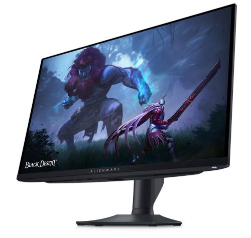 Монитор Dell Alienware AW2725DF, 26.7" QD-OLED Anti-reflection, 0.03ms, 1000 cd/m2, QHD (2560X1440), 360Hz, HDR-400, AMD FreeSyncPremium Pro+VESA, HDMI, DP, USB-C, USB 3.2,  Height Adjustable, Pivot, Swivel, Tilt, Black