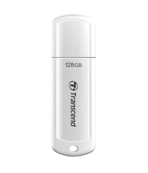 Памет Transcend 128GB, USB3.1, Pen Drive, Classic, White