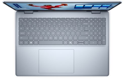 Лаптоп Dell 16 Plus DB16250, Intel Ultra 7 258V (47 TOPS NPU, 8 cores, up to 4.8 GHz), 16.0" FHD+ (1920x1200) Touch WVA 300nits, 32 GB: LPDDR5x, 8533 MT/s (onb), 1TB M.2 SSD, Intel Arc, FHD Cam and Mic, Wi-Fi 7, FPR, Backlit Kb, Win11 Pro, Ice Blue, 3Y CI