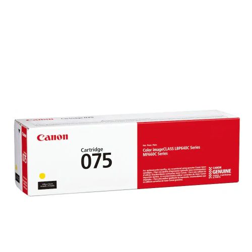 Консуматив Canon CRG-075 Y