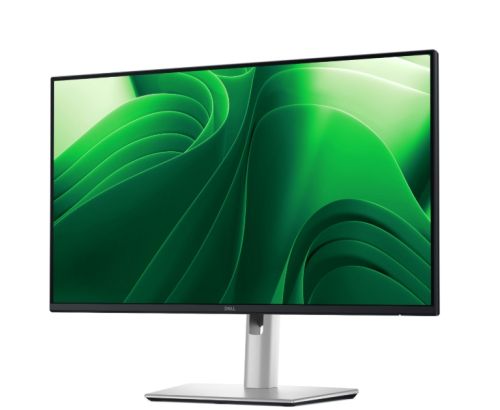 Монитор Dell P2425D, 23.8" WQHD LED, IPS Anti-Glare, 5ms, 100 Hz, 1500:1, 350 cd/m2, 2560x1440, 99% sRGB, USB-C, 3x USB 5Gbps Type-A, HDMI, Display Port, Height Adjustable, Pivot, Swivel, Tilt, Black