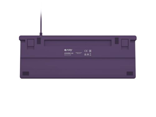 Клавиатура Fury Gaming Keyboard Kanabo K2, US layout, White backlight, Mechanical, Grey-Violet