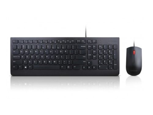 Комплект Lenovo Essential Wired Keyboard and Mouse Combo AI Bulgarian
