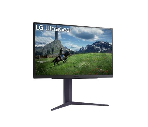 Монитор LG 27GS85Q-B, 27", UltraGear QHD Nano IPS, 1ms, AG, QHD (2560x1440), 200Hz, HDR 400, 1000:1, 400cd/m2, DCI-P3 98%, USB3.0 (1up/2down), AMD Free-sync, NVIDIA G-Sync, HDMI, DisplayPort, Height adjustment, Tilt, Pivot, Headphone Out, Black