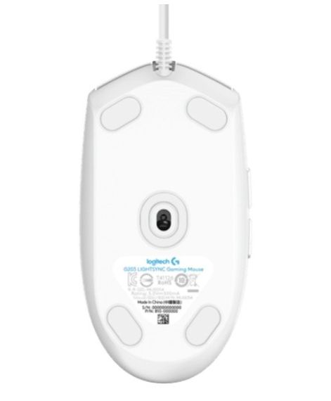 Мишка Logitech G102 Mouse, Lightsync RGB, 8000 DPI, 6 Programmable Buttons, White