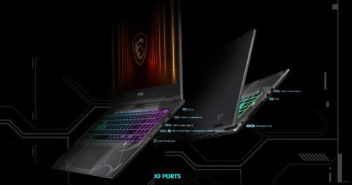 Лаптоп MSI Cyborg 15 B13WFKG, i7-13620H (10C/16T, up to 4.90GHz, 24 MB), GeForce RTX 5060 8GB GDDR7 572 AI TOPS, 15.6" FHD (1920x1080), 144Hz, IPS-Level, 16GB DDR5 5200MHz, 512GB PCIe Gen4x4 SSD, WiFi 6E, BT 5.3, 4 Zone RGB Kbd, NO OS, 55.2Whr, 2.1kg