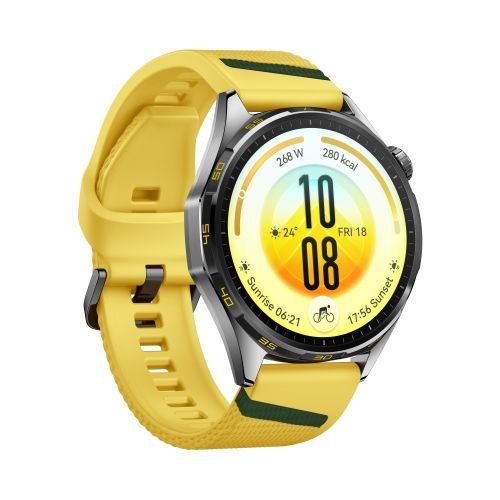 Часовник Huawei Watch GT 7  Atum-B39FY Yellow and Green Fluoroelastomer