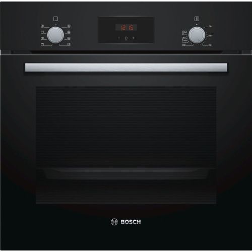 Фурна за вграждане BOSCH HBF153BB0 – 66 литра, черна, енергиен клас A