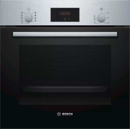 Фурна за вграждане BOSCH HBF114BS1 – 66 литра, хидролитично почистване, неръждаема стомана