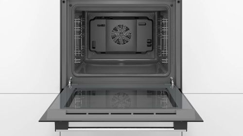 Фурна за вграждане BOSCH HBF114BS1 – 66 литра, хидролитично почистване, неръждаема стомана