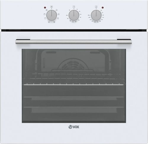 Фурна за вграждане VOX EBM2110W – 65 литра, двоен грил, вентилатор, енергиен клас A