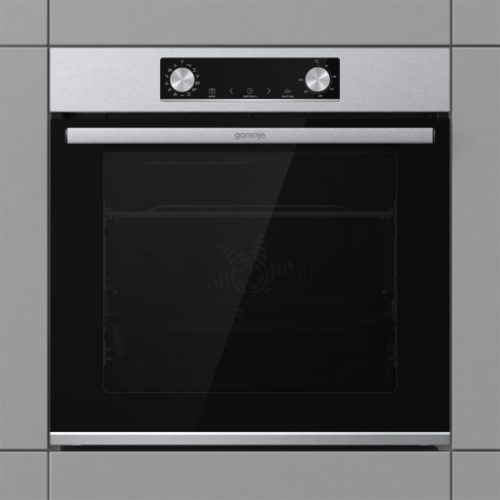 Фурна за вграждане Gorenje BOS6737E13X – 77 литра, AirFry, функция Пица, телескопични водачи, клас A