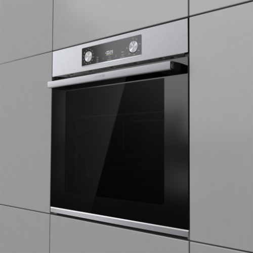 Фурна за вграждане Gorenje BOS6737E13X – 77 литра, AirFry, функция Пица, телескопични водачи, клас A