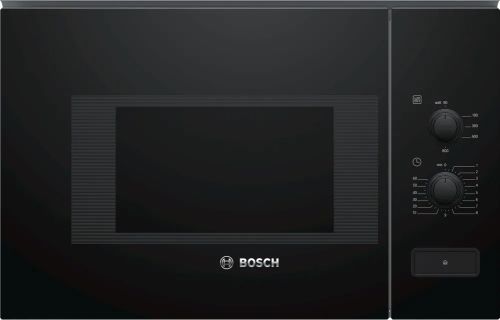 Микровълнова фурна за вграждане BOSCH BFL520MB0 – 20 литра, 800 W, черна