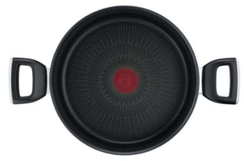 Тенджера Tefal Unlimited G2554672 – 24 см с капак, Titanium покритие, изключително устойчива