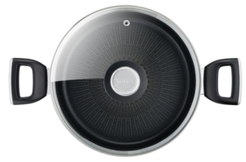 Тенджера Tefal Unlimited G2554672 – 24 см с капак, Titanium покритие, изключително устойчива