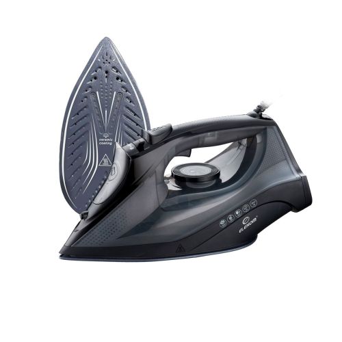 Ютия за гладене с пара EK-290 C – 3000W, керамична плоча, голям резервоар 450 мл, антикапкова система