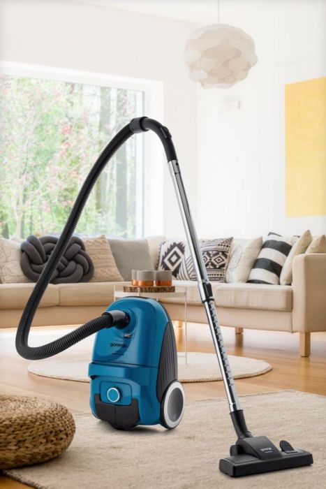 Прахосмукачка Gorenje VCE22G4HGR – 750W, 212W всмукателна мощност, HEPA E12, тиха работа 65 dB