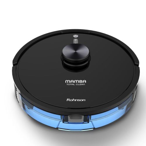 Робот прахосмукачка Mamba RM-04 Total Clean – 8500 Pa, LDS лазерна навигация, Wi-Fi, 2-в-1 прах и вода