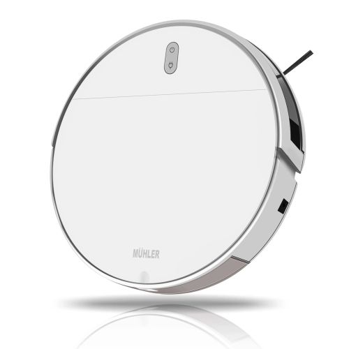 Робот прахосмукачка Muhler Bobby 1 – 2 в 1 сухо и мокро почистване, 1400 Pa всмукване, Wi-Fi управление