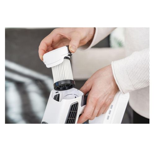 Акумулаторна прахосмукачка 2 в 1 FIRST FA-5541-4 GR – без кабел, 22.2 V Li-ion, LED четка, циклонна филтрация