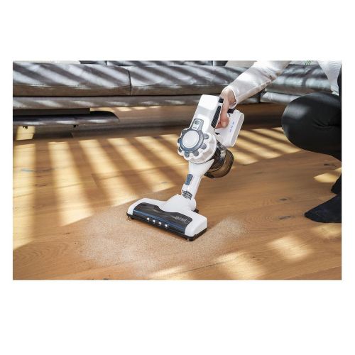 Акумулаторна прахосмукачка 2 в 1 FIRST FA-5541-4 GR – без кабел, 22.2 V Li-ion, LED четка, циклонна филтрация