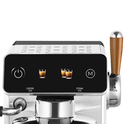 Кафемашина Rohnson R98300 Espresso – 20 bar, 2700 W, инокс корпус, професионална дюза за пара
