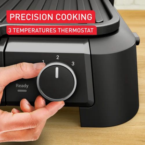 Контактен грил Tefal SuperGrill 3in1 – електрическа скара 3 в 1 с BBQ и фурна, 2000 W, регулируем термостат