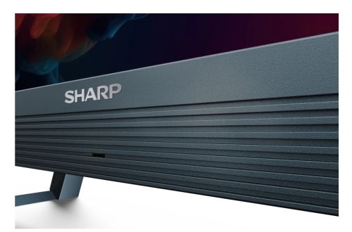 Телевизор Sharp 50FQ5EG, 50" QLED  GOOGLE TV, 4K Ultra HD 144Hz Quantum Dot 3840x2160 Aluminium Slim Frameless, AQUOS AI, DVB-T/T2/C/S/S2, 500 NIT, Active Motion 1400, HARMAN/KARDON, HDR10, Dolby Atmos, Dolby Vision, DTS:X, Google Assistant, HDMI eARC, Mi