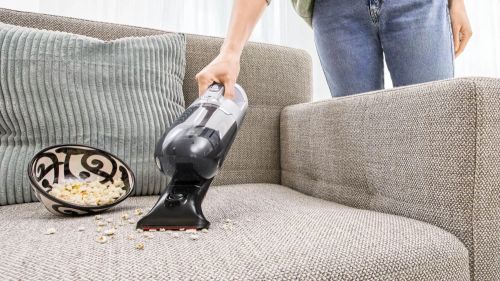 Прахосмукачка Bosch BBH3ALL28, Cordless Handstick Vacuum cleaner 2 in 1 Flexxo Gen2 28Vmax, Serie 4, built-in accessories, White