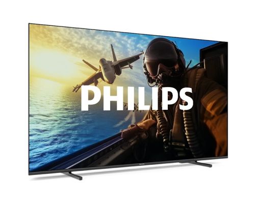 Телевизор Philips 65PUS7000/12, 65" 4K UHD DLED, 3840 x 2160p, 60Hz, DVB-T/T2/T2-HD/C/S/S2, Pixel Precise Ultra HD, HDR10+, HLG, Titan OS, Dolby Atmos, 3*HDMI, 2*USB, 802.11ac, BT 5.2, 20W RMS, Black